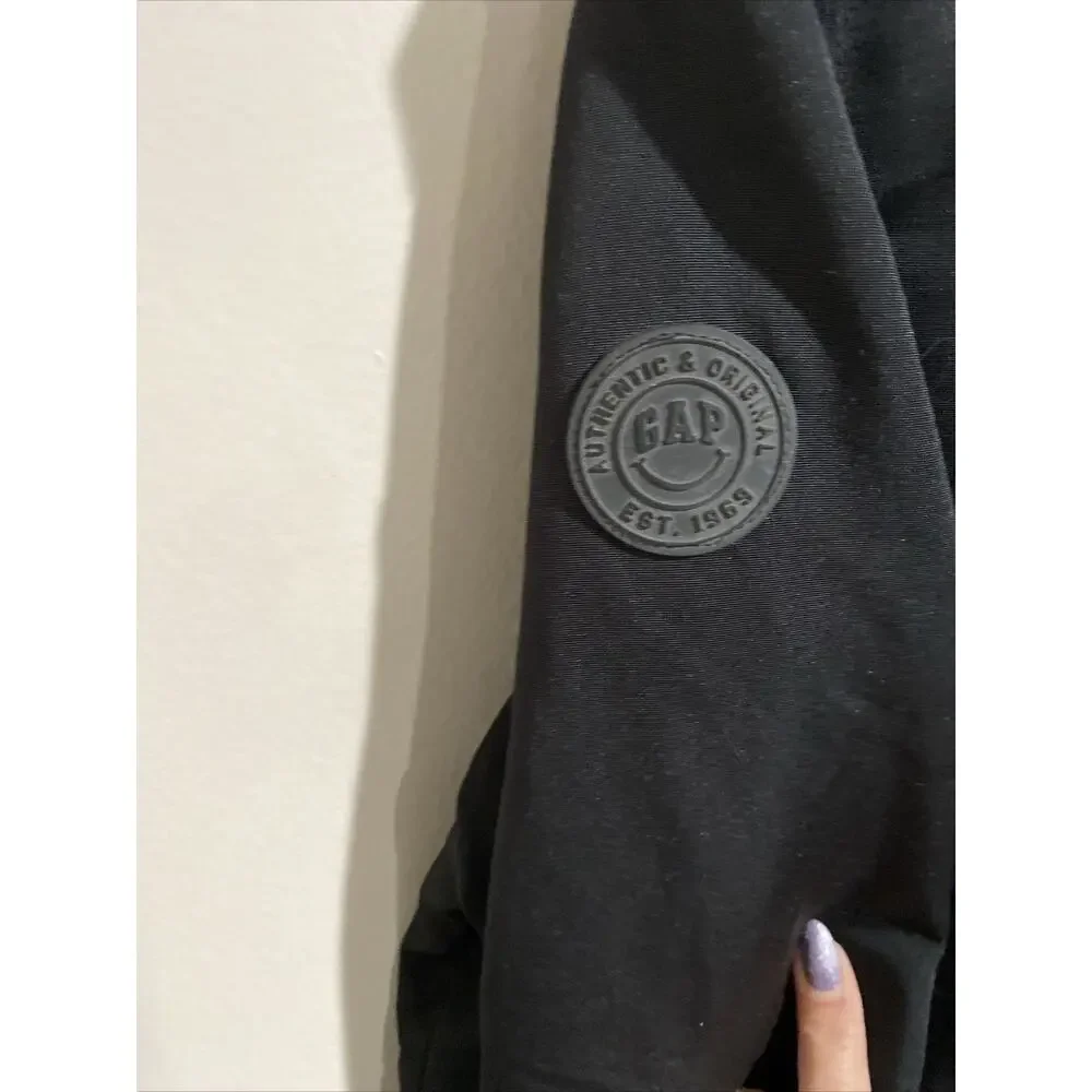 Gap Kids Black Cold Control Ultra Max Primaloft Winter Parka Jacket Coat Sz XXL